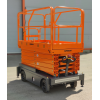 GROST Tower Drive 500-9 с выдвижной платформой. Самоходный подъемник  ножничного типа  с питанием от аккумуляторов.