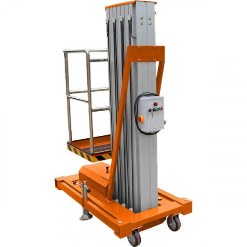 GROST Single Mast 125-9 AC Телескопический подъемник с питанием от сети.