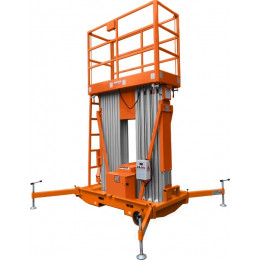 GROST Double Mast 200-8 AC Телескопический подъемник с питанием от сети.